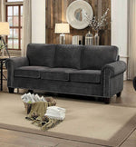 Cornelia Dark Gray Fabric Sofa