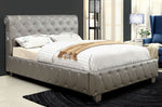 Juilliard Silver Leatherette Full Bed