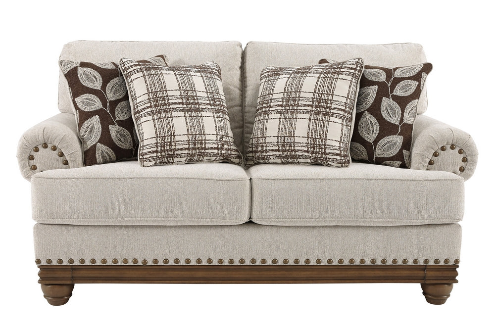 Harleson Wheat Fabric Loveseat