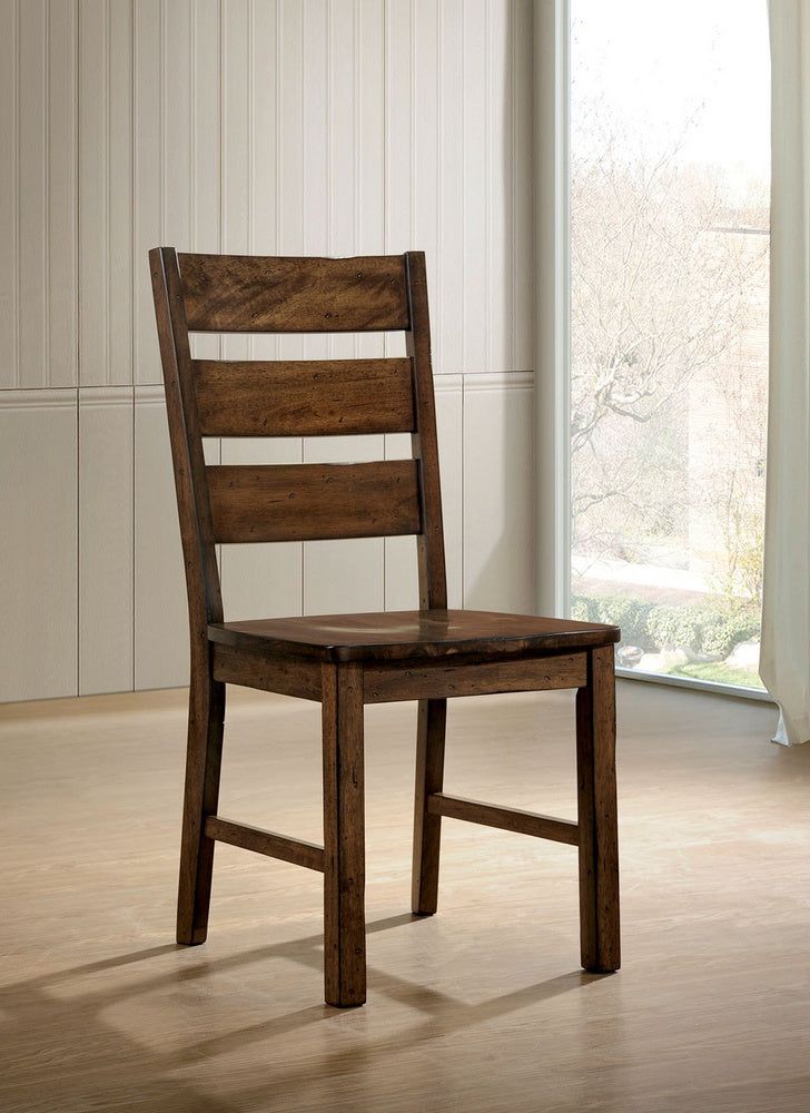Dulce 2 Walnut Solid Wood Side Chairs