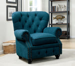 Stanford Dark Teal Fabric Chair