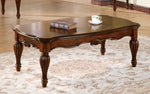 Dreena Cherry Wood Rectangular Coffee Table