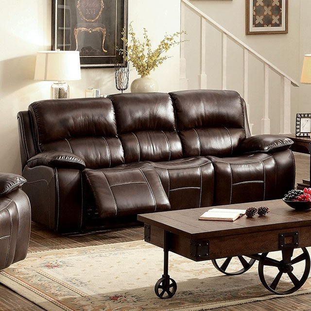 Ruth Brown Manual Recliner Sofa