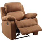 Parklon Chocolate Microfiber Manual Recliner