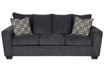 Wixon Slate Fabric Sofa