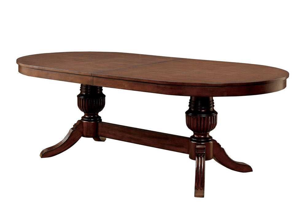 Melina Brown Cherry Wood Game Table