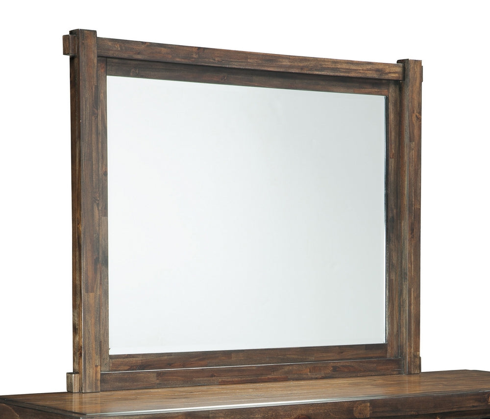 Lakeleigh Brown Wood Dresser Mirror