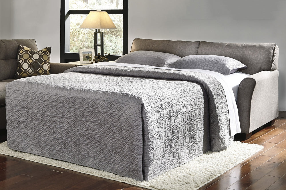 Tibbee Slate Fabric Full Sofa Sleeper