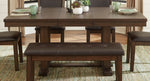 Wieland Light Rustic Brown Extendable Dining Table