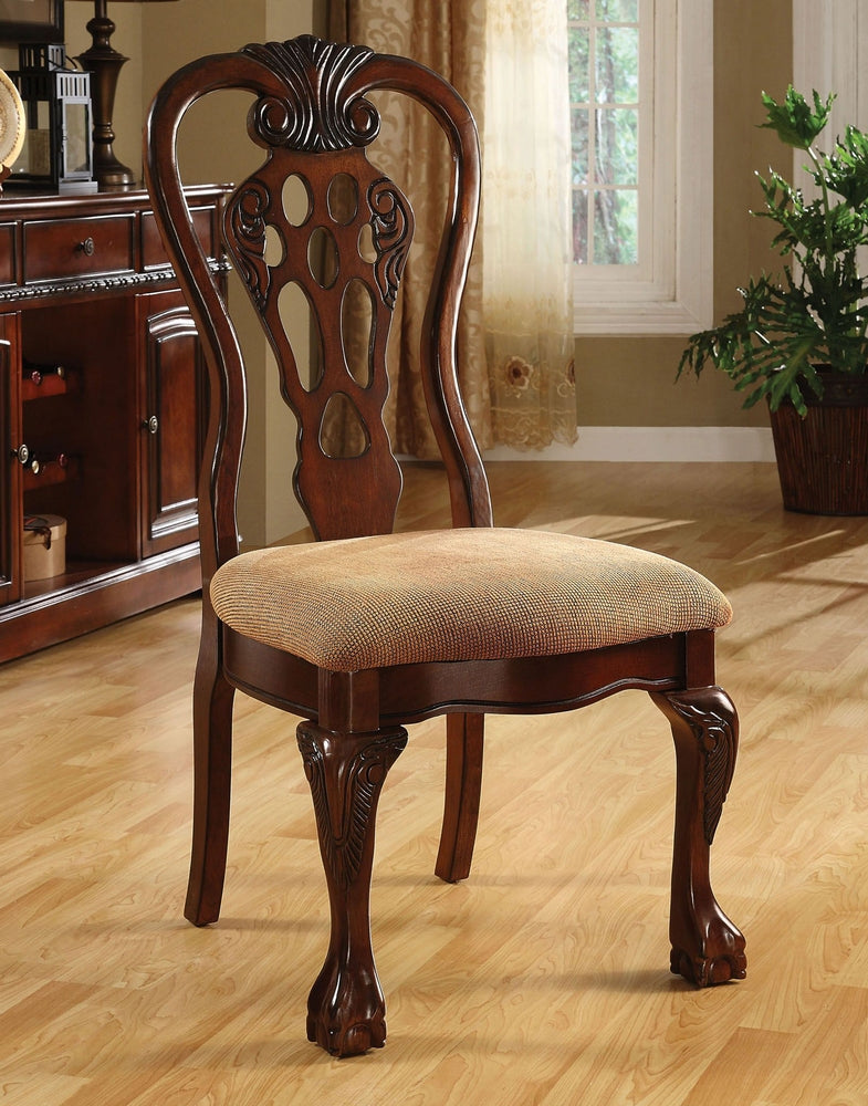 Georgetown 2 Warm Cherry Finish Side Chairs