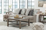 Ardsley 2-Pc Pewter Fabric LAF Sectional Sofa