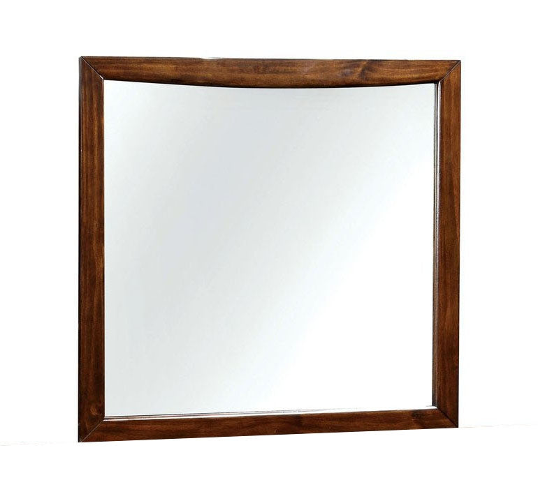 Snyder Brown Cherry Wood Dresser Mirror