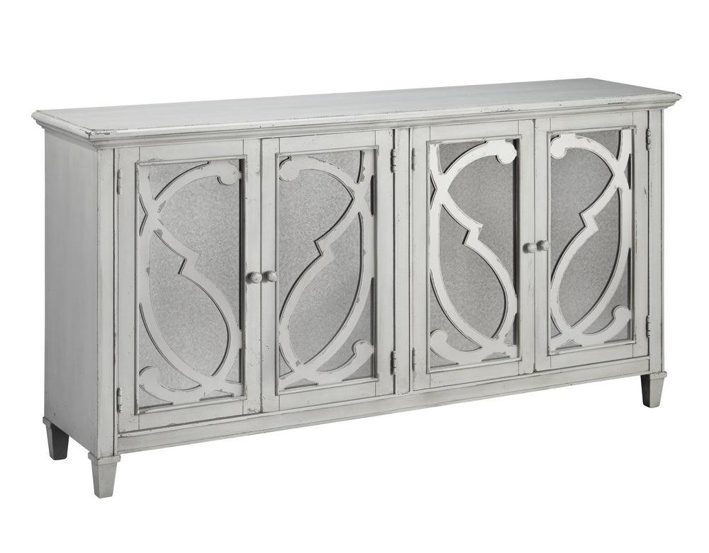 Mirimyn Off White Wood Accent Cabinet