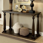 Luan Dark Walnut Wood Sofa Table