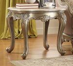 Florentina Silver/Gold Wood End Table