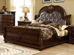Amber Cherry Cal King Bed (Oversized)