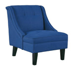 Clarinda Blue Fabric Accent Chair