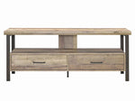 Aadhya Weathered Pine Wood 59" TV Console