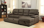 Alcester Brown RAF Sectional with Sleeper