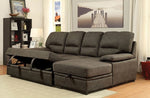 Alcester Brown RAF Sectional with Sleeper