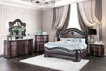 Arcturus Brown Cherry Marble/Wood Dresser