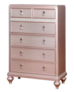 Avior Rose Gold Wood Chest