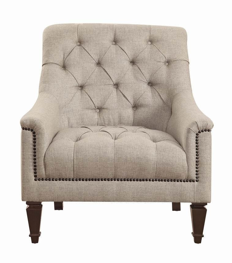 Avonlea Grey Fabric Chair