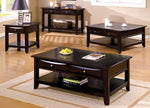 Baldwin Espresso Wood Coffee Table