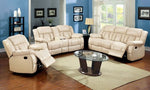 Barbado Ivory Manual Glider Recliner