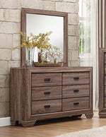 Beechnut 6-Pc Light Elm Wood Queen Bedroom Set