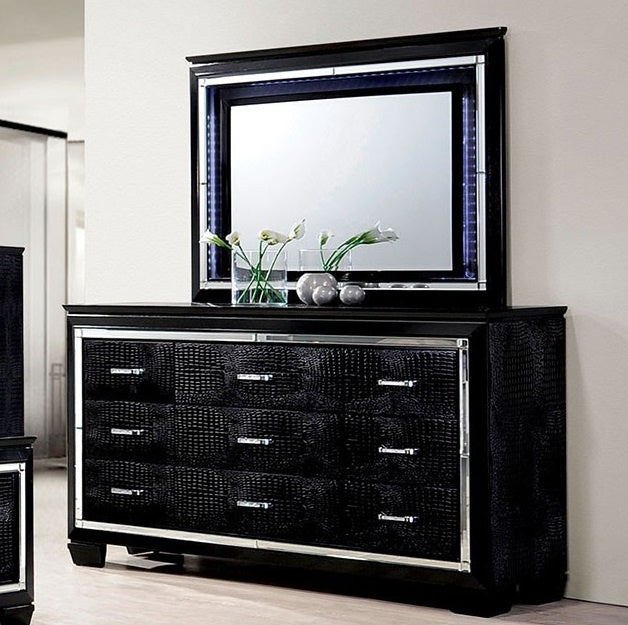 Bellanova Contemporary Black Dresser