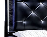 Bellanova Contemporary Black Queen Bed