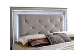 Bellanova Contemporary Silver King Bed