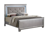 Bellanova Contemporary Silver Queen Bed