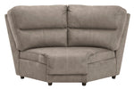 Cavalcade Manual Recliner Sectional (Oversized)