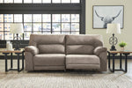 Cavalcade Slate 2-Seat Manual Recliner Sofa (Oversized)