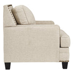 Claredon Contemporary Linen Fabric Chair