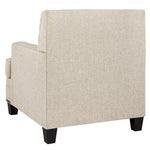 Claredon Contemporary Linen Fabric Chair