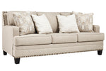 Claredon Contemporary Linen Fabric Sofa