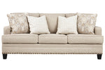 Claredon Contemporary Linen Fabric Sofa