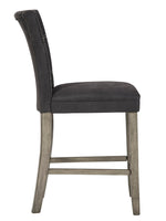 Dontally 2 Two-Tone Counter Height Chairs