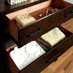 Bianca Dark Walnut Wood Chest