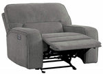 Borneo Mocha Fabric Power Recliner