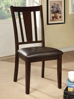 Bridgette 5-Pc Espresso Dining Table Set