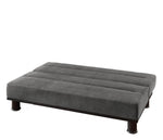 Callie Graphite Microfiber Click-Clack Sofa Bed