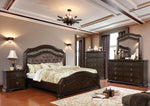 Calliope Espresso Cal King Bed (Oversized)