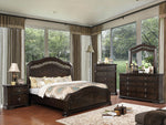 Calliope Espresso Wood Queen Bed