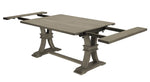 Carlie Gray Wood Extendable Dining Table