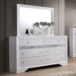 Chrissy White Solid Wood Dresser