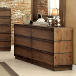 Coimbra Natural Tone Wood Dresser